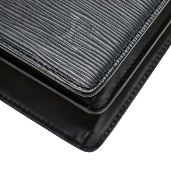 Louis Vuitton Epi Capuchin Shoulder Bag M52342 Black Leather Women's LOUIS VU... - Picture 6 of 14